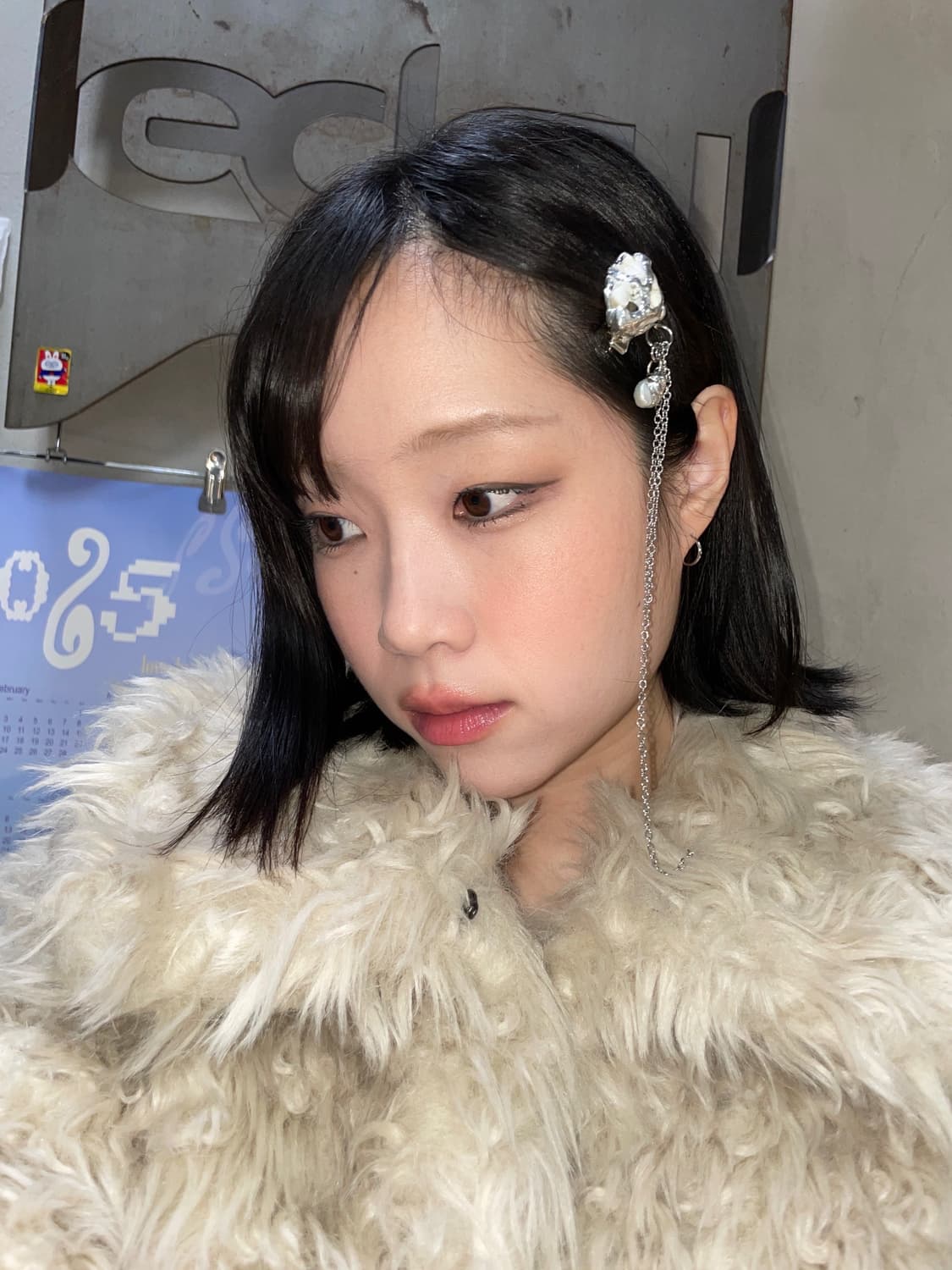 베키 어비스 체인 헤어핀 1 상품이미지3
