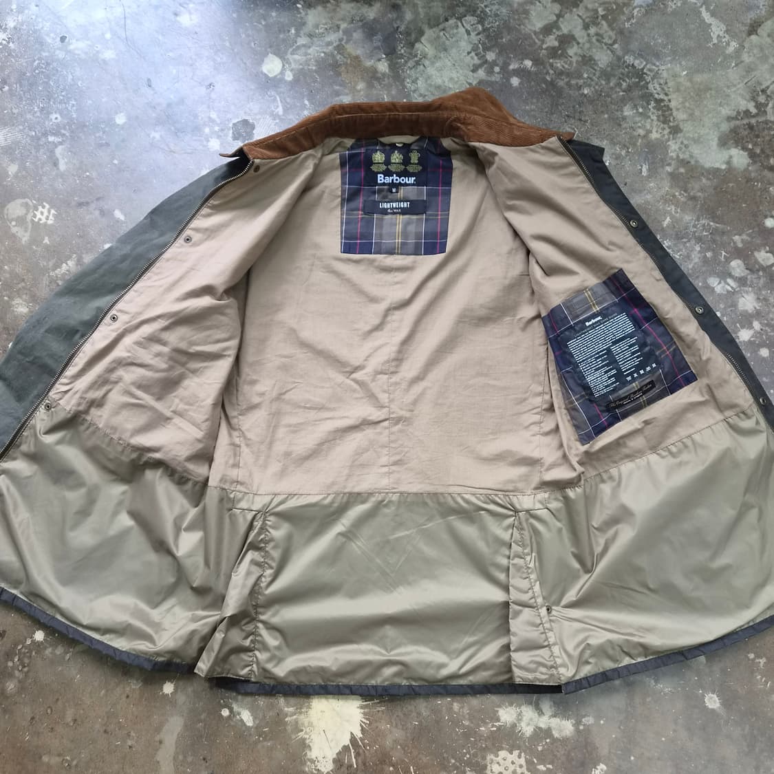 M) 바버 애쉬비 왁스 자켓 상품이미지7