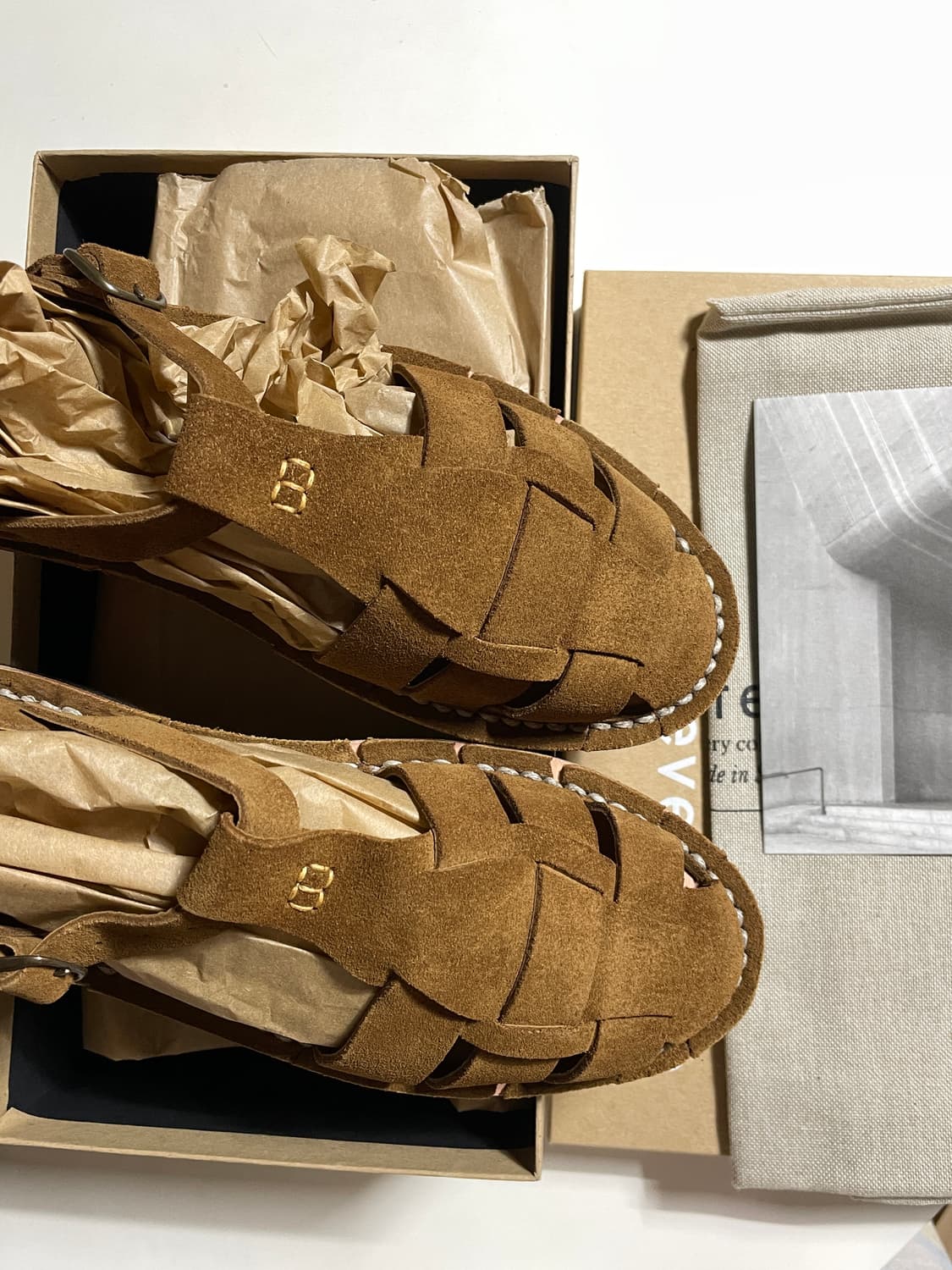 스티브모노 피셔맨 샌들 38 꼬냑 상품이미지1