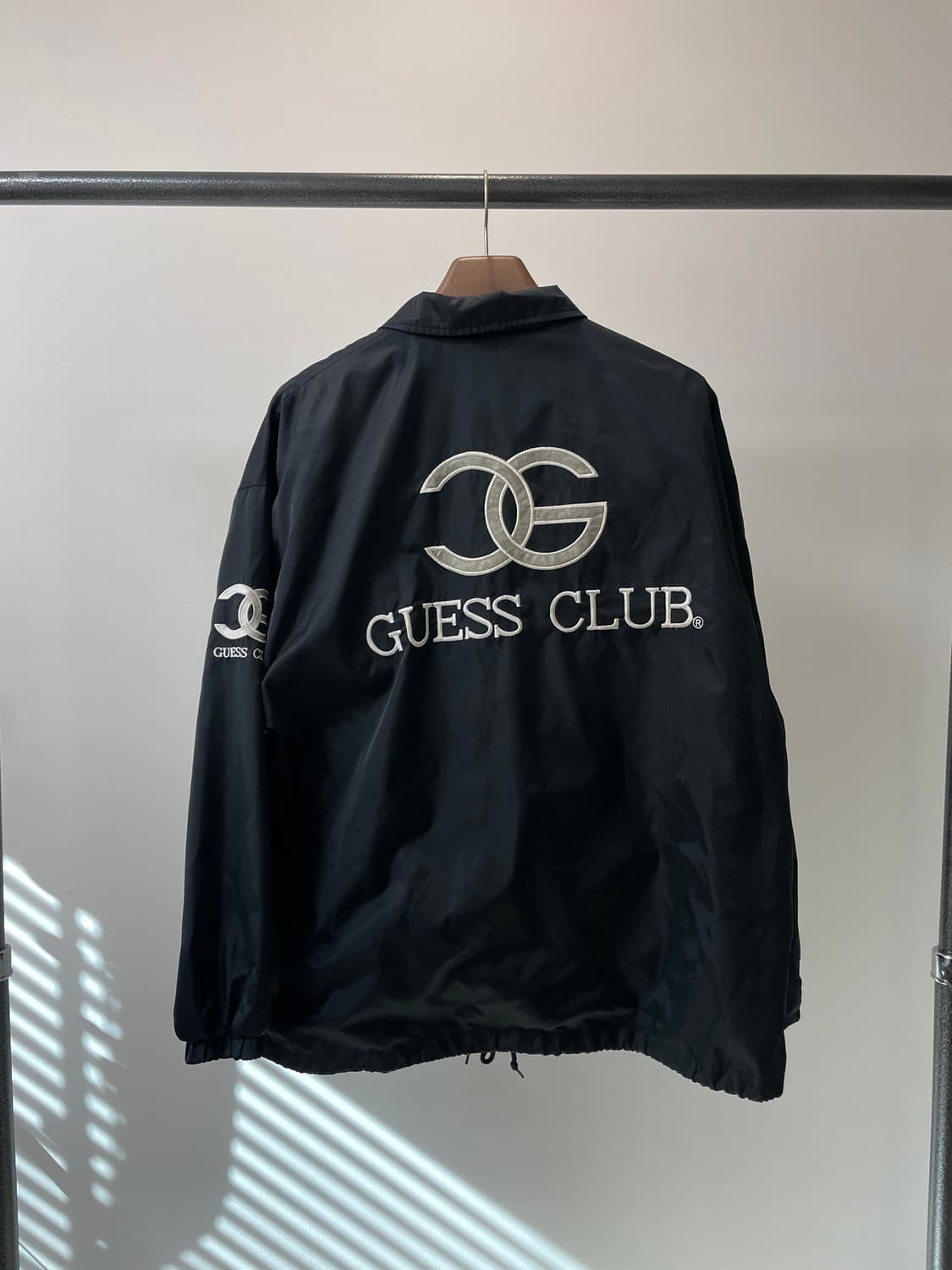 (105) 90s 게스 USA 클럽 코치 자켓 상품이미지3