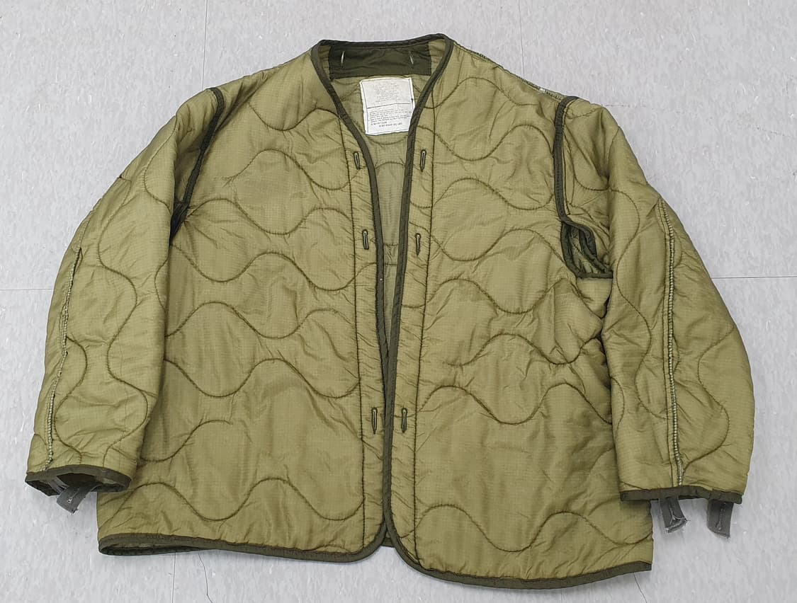 미군 오리지널 m65 필드자켓 미디움숏 '80년도 A+급 내피포함 상품이미지9