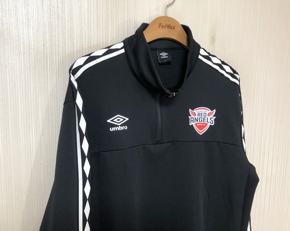 WK리그 엄브로 인천 현대제철 레드엔젤스 선수실착 트레이닝탑 XL 상품이미지5