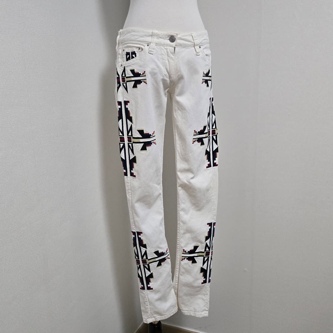 이자벨마랑 에스닉 크림진 / 여성 팬츠 / 여성 바지  상품이미지7