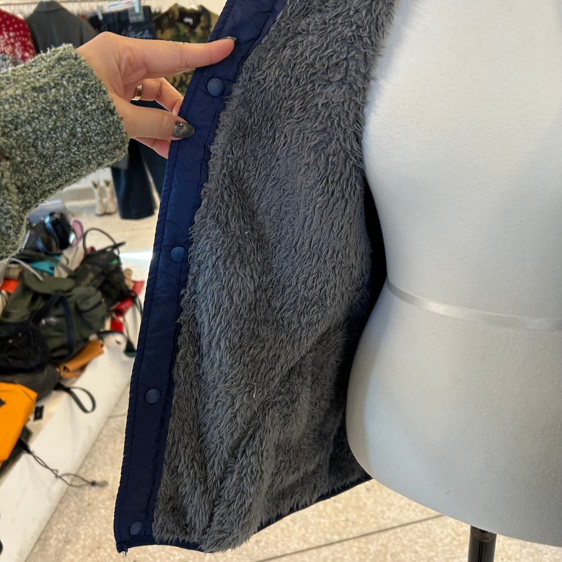 Champion Fur Fleece Jacket 상품이미지6