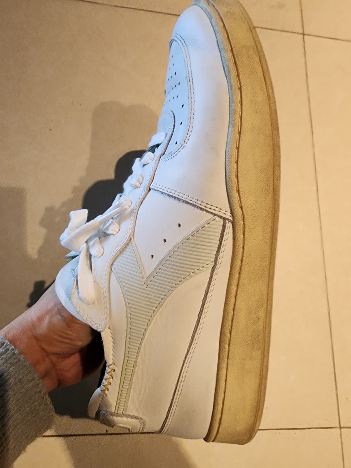 DIADORA 디아도라 헤리티지 스니커즈 팜. 운동화 275 상품이미지5