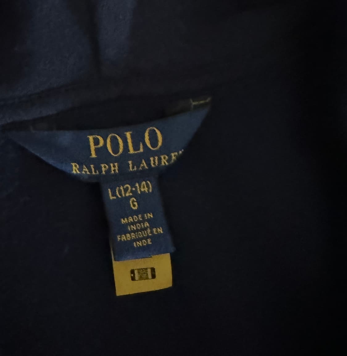 폴로랄프로렌 후드집업 네이비 상품이미지4