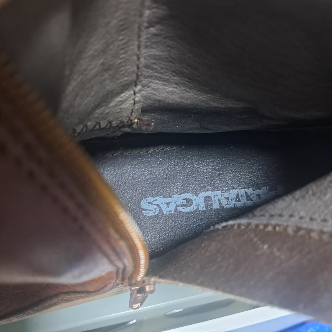 (거의새제품)파토갸스 가죽 하이탑 스니커즈 부츠 240 상품이미지9