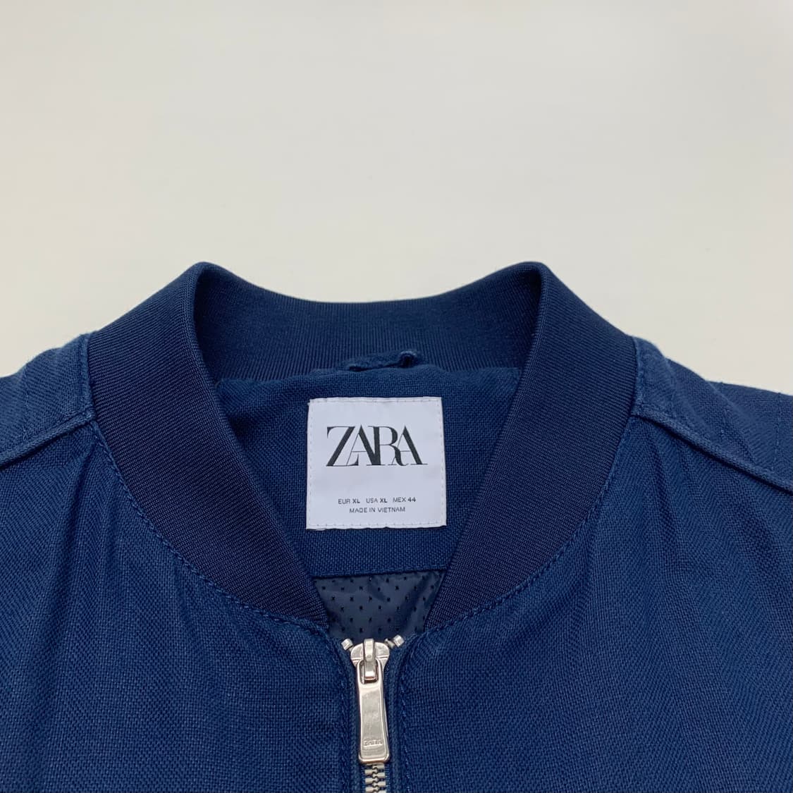 ZARA 자라 린넨 블루종 자켓 (XL) 상품이미지3