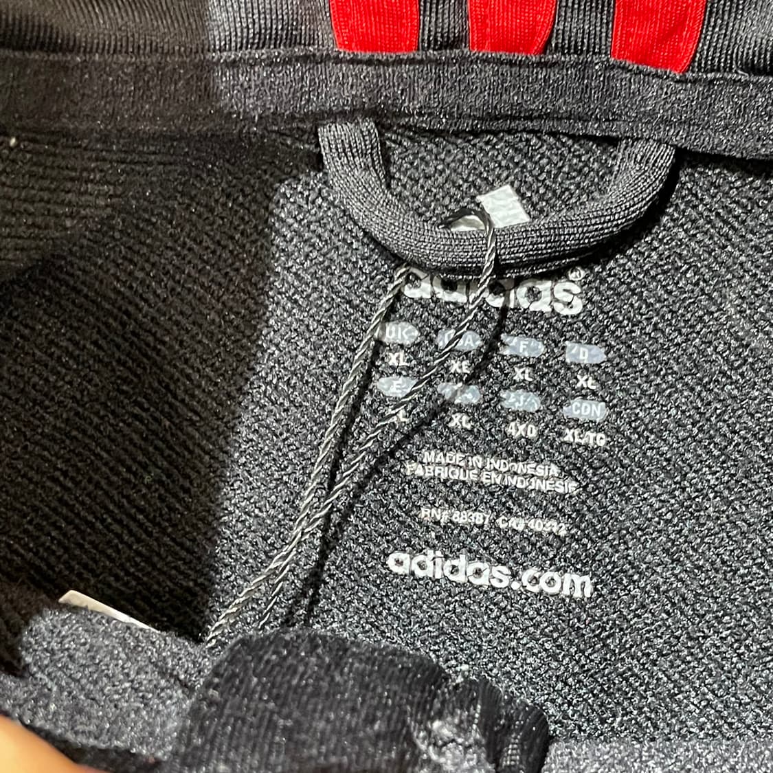 (XL) Adidas 아디다스 트레이닝 반집업 상품이미지5