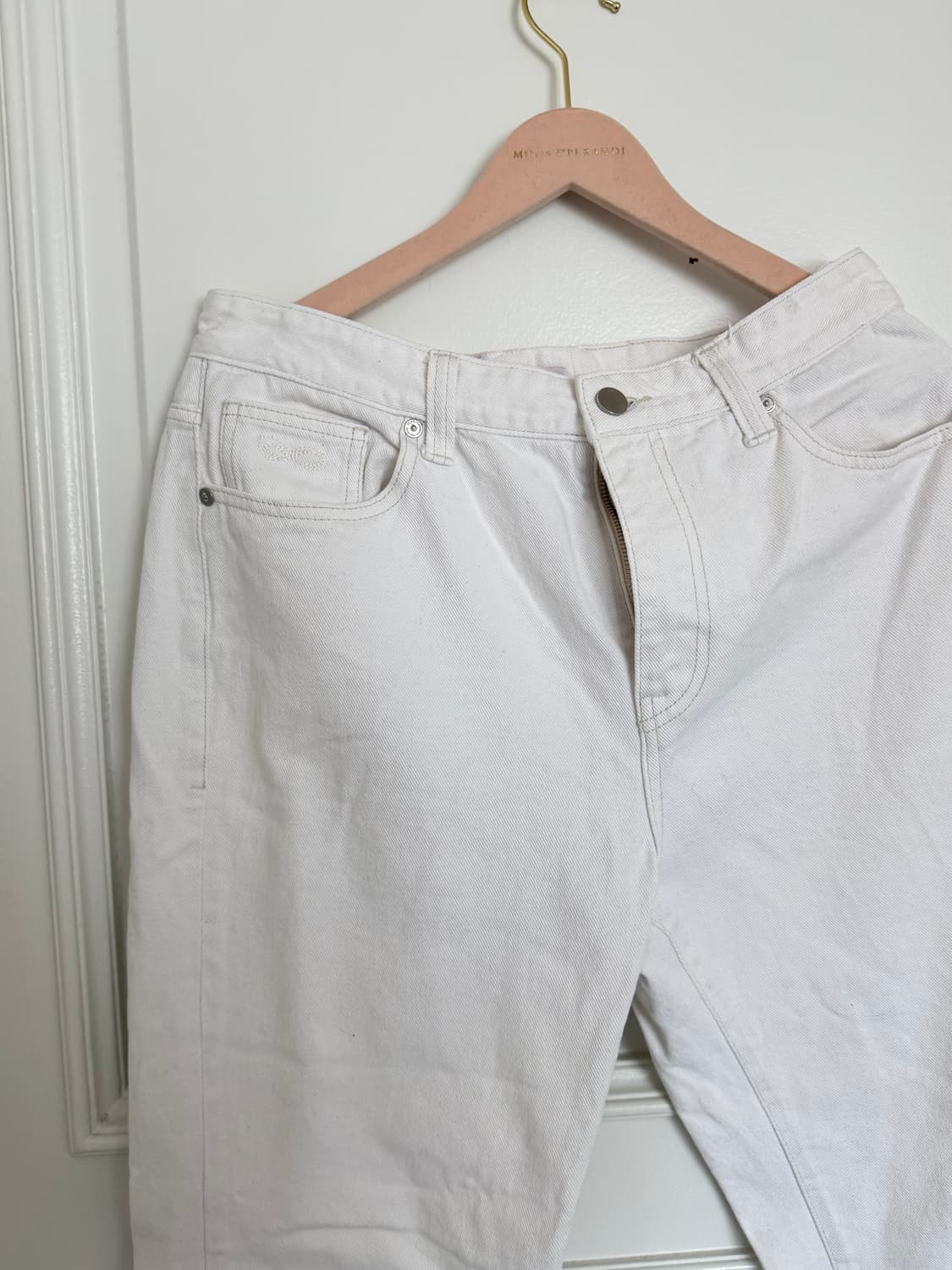 PLAC 화이트 스트레이트 데님 상품이미지2