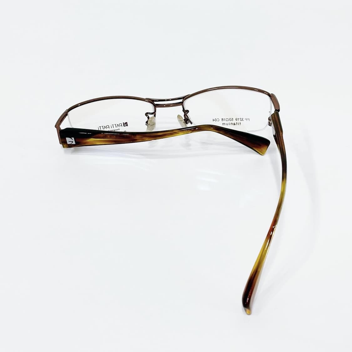 PATTI PATTI 브라운 메탈 데드스탁 빈티지안경 상품이미지3