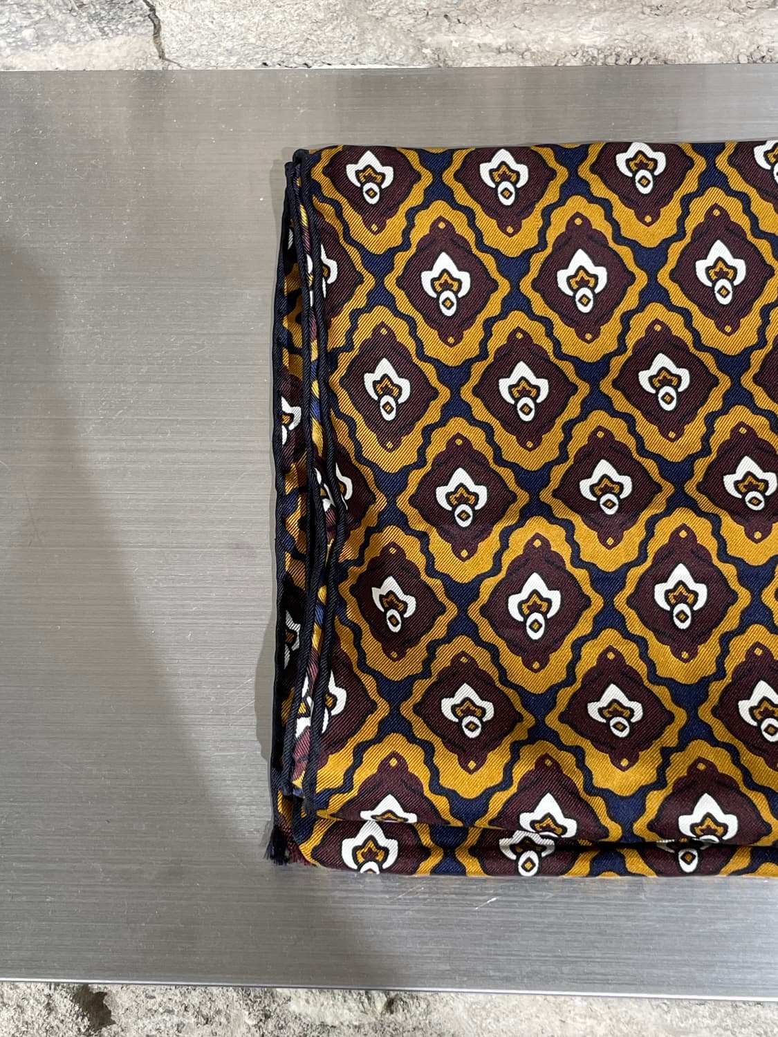 버버리 믹스 지오메트리 실크 스카프 상품이미지3