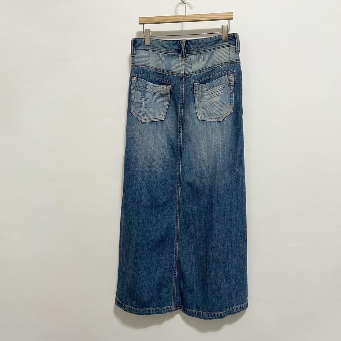 vintage denim skirt 상품이미지8