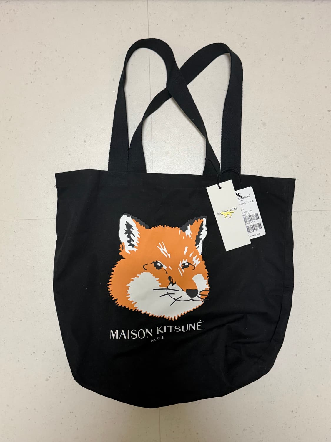 메종키츠네 폭스 헤드 토트백 상품이미지1