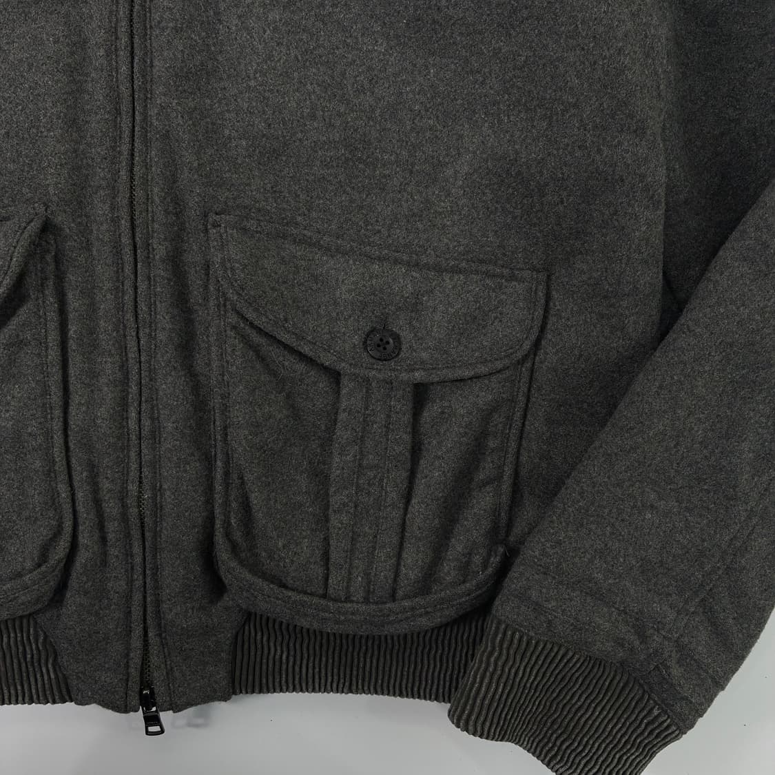 Armani exchange  아르마니 그레이 투웨이 울혼방 자켓 상품이미지4