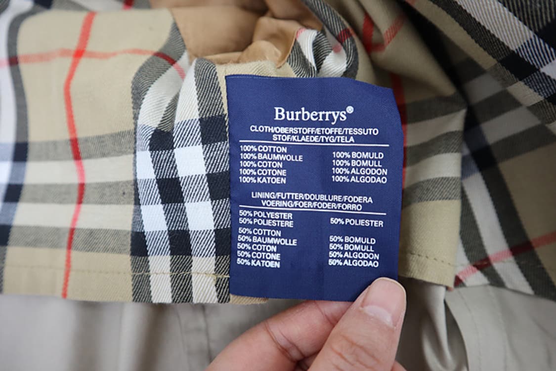 여성 BURBERRY 버버리 자켓 레트로 드라이완료 상품이미지9