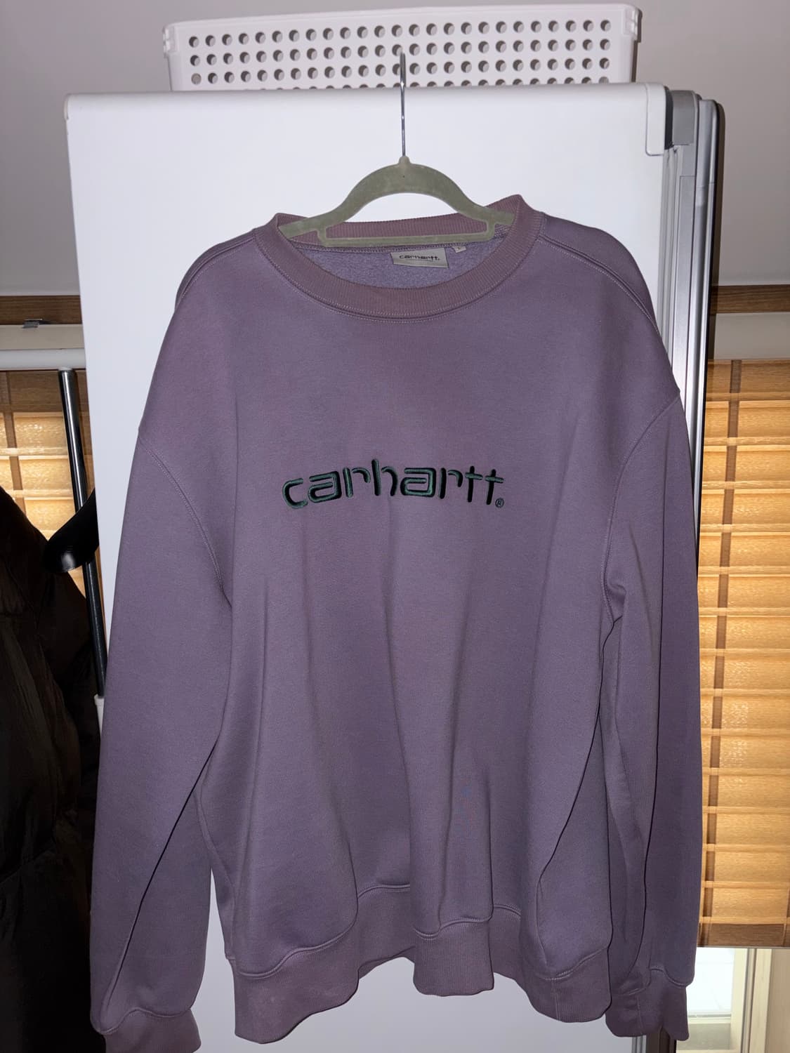 칼하트 맨투맨 퍼플 L 상품이미지1