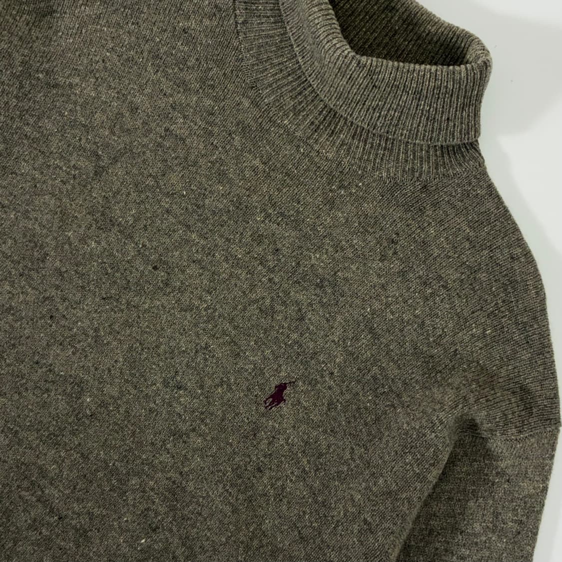 Polo  폴로 랄프로렌 자수 램스울 터틀넥 니트 상품이미지3