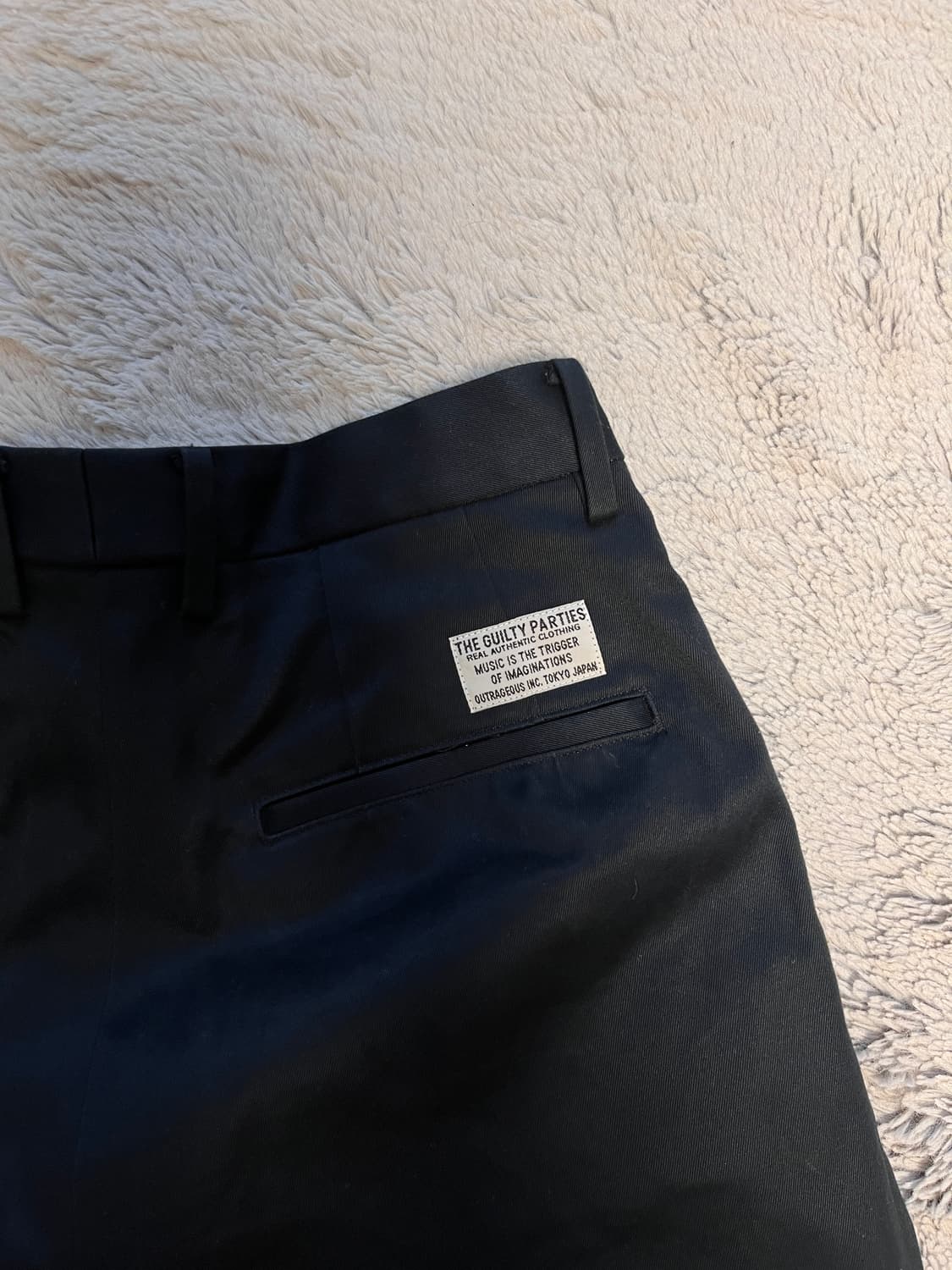 와코마리아 플리츠 팬츠 [S] 상품이미지6