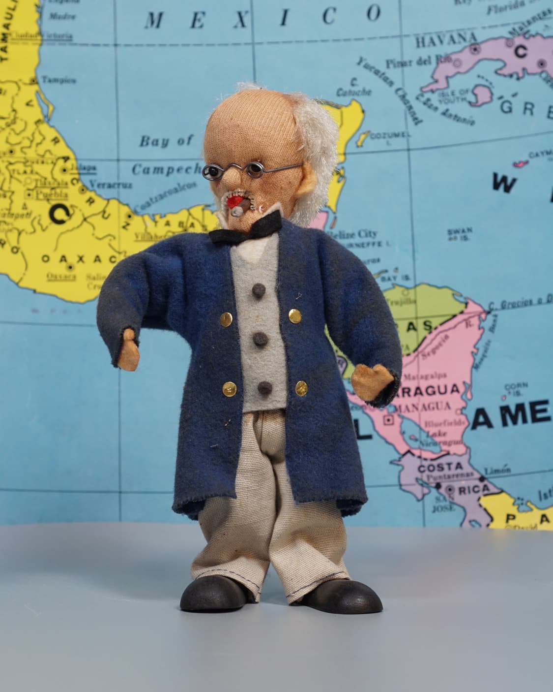 빈티지 소품 1950년 독일 핸드메이드 인형 상품이미지3