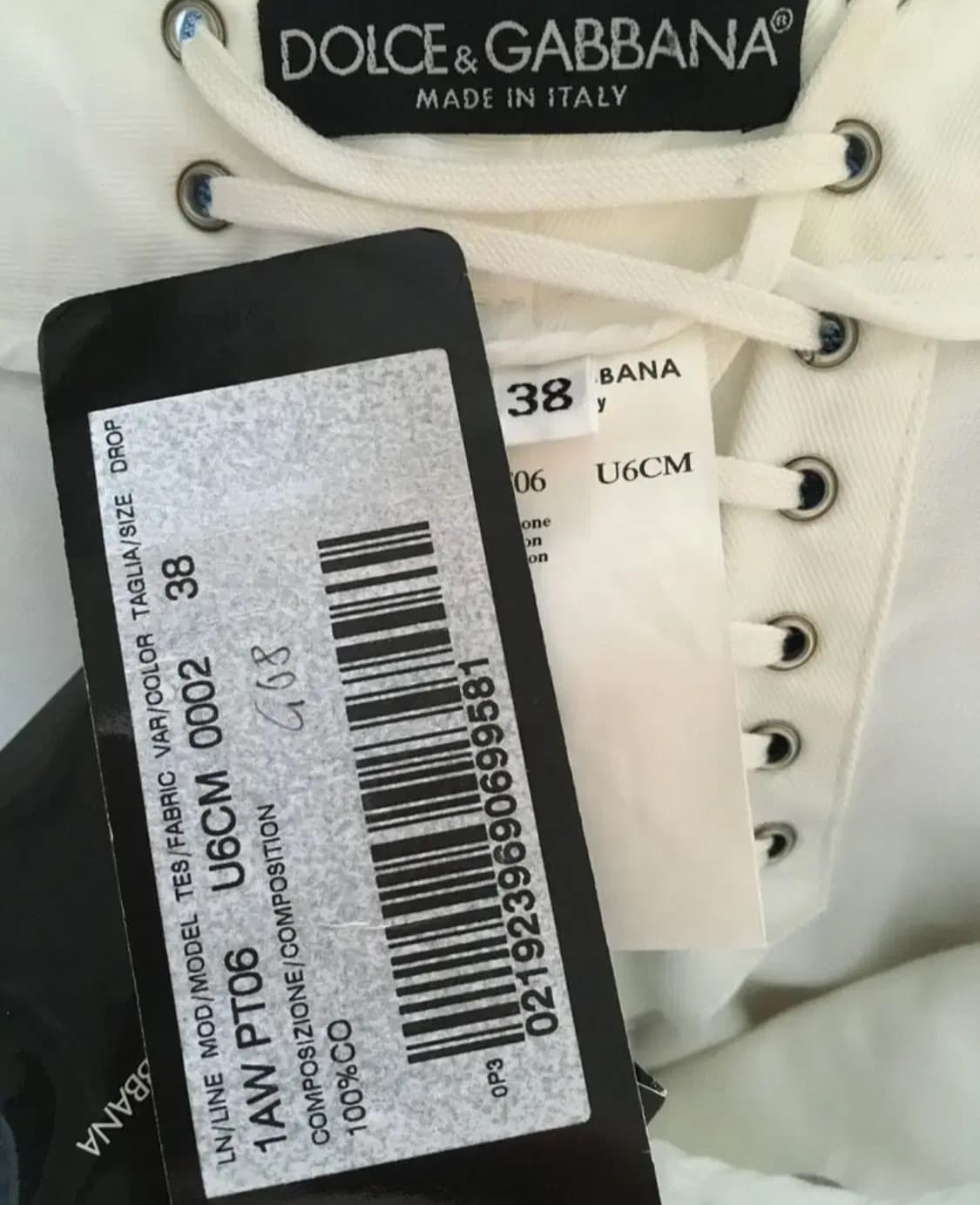 돌체앤가바나 아카이브 03/SS 세일러 멀티-버튼 트라우져(코튼)해외발송 상품이미지7