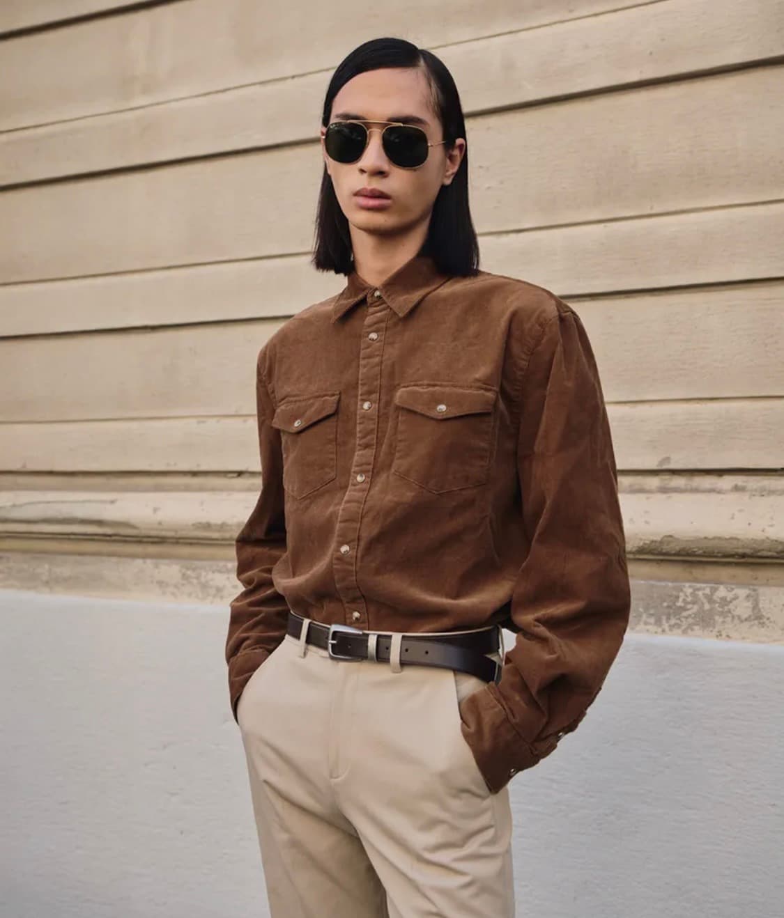 엘무드 주드 클래식 코듀로이 셔츠 상품이미지1