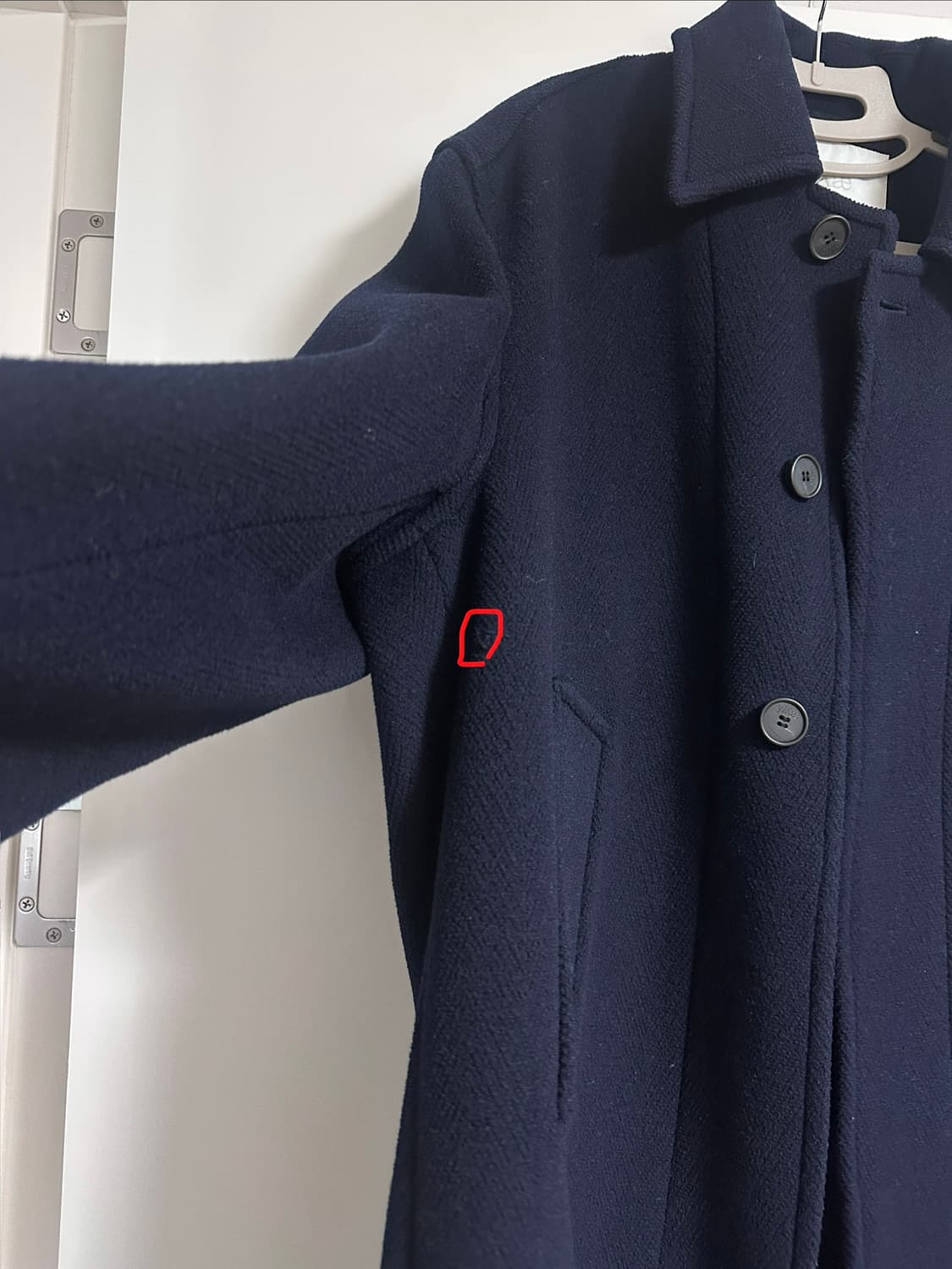 이예 yiyae 21winter 맥코트 네이비 상품이미지2