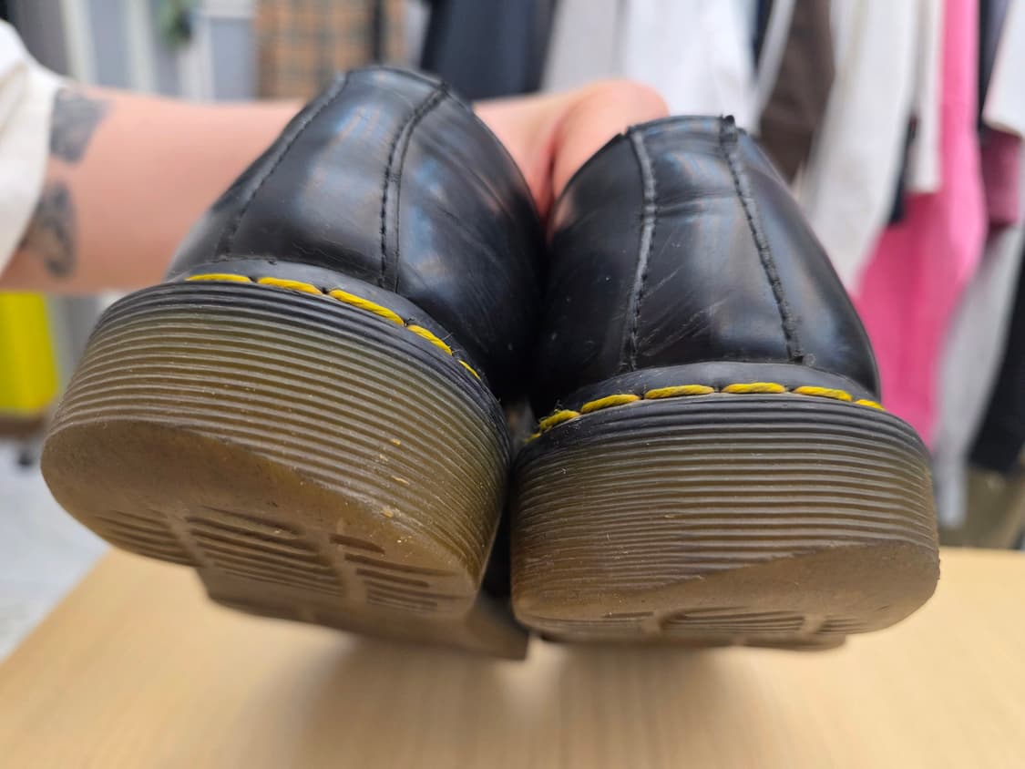 닥터마틴 1461 W 스무스 3홀 블랙 UK7 상품이미지10