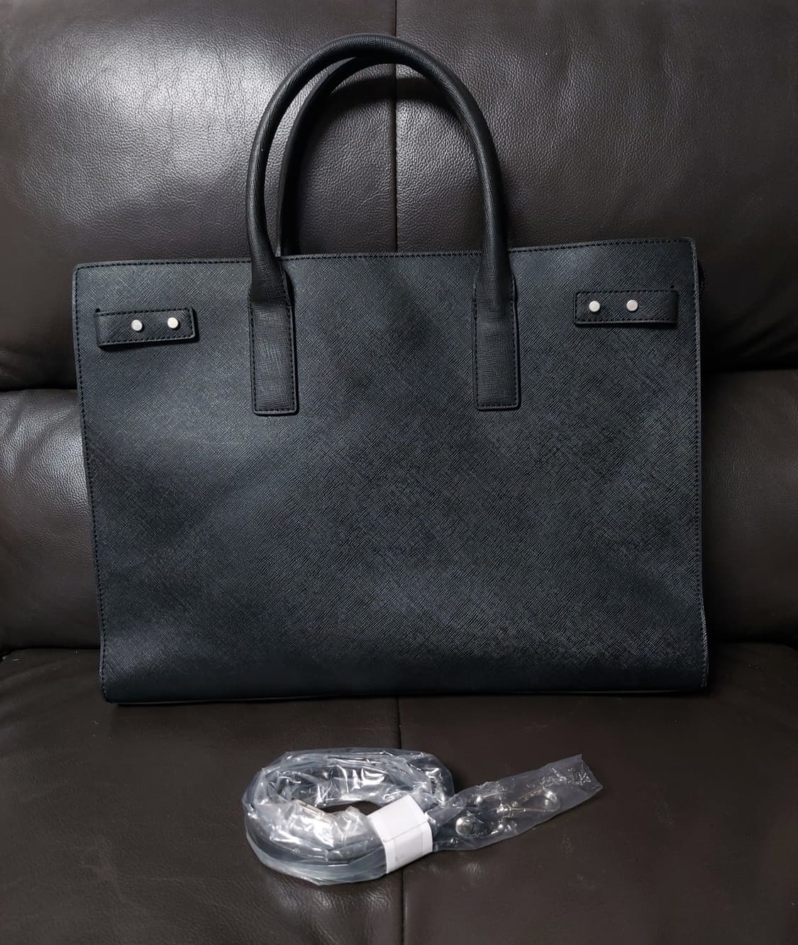 지오지아 블랙 토트백 크로스백 서류가방

 상품이미지2