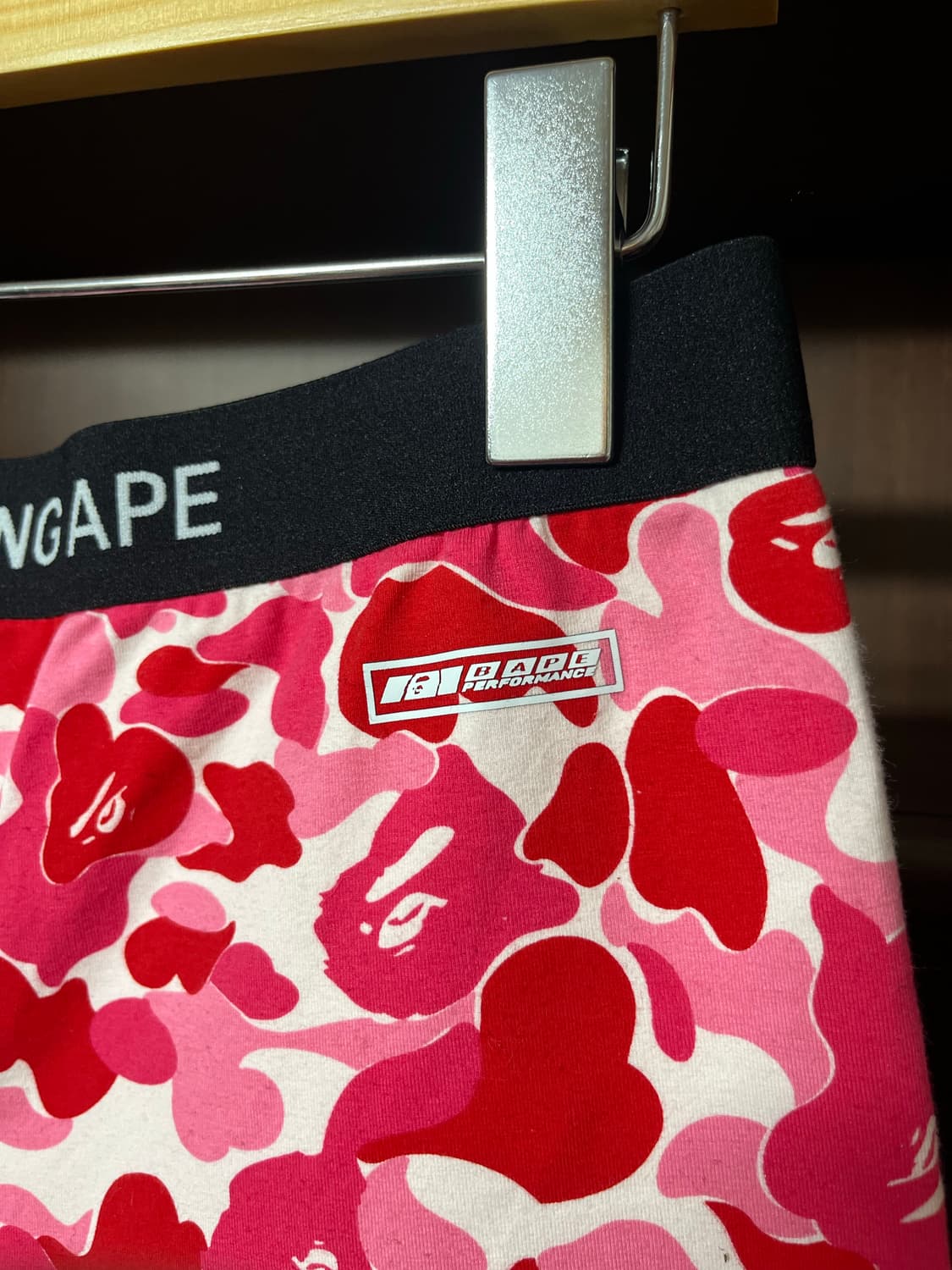 Bape ABC camo biker shorts    상품이미지3