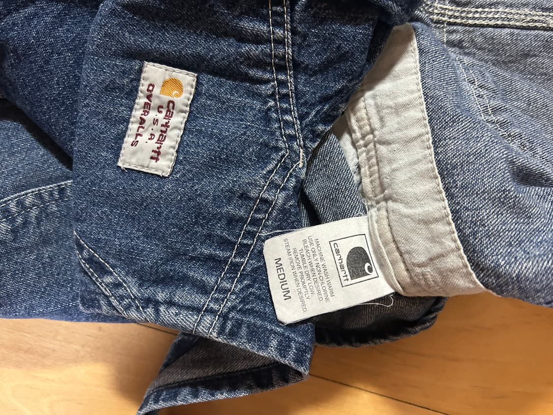 칼하트 USA 오버롤 빈티지 상품이미지2