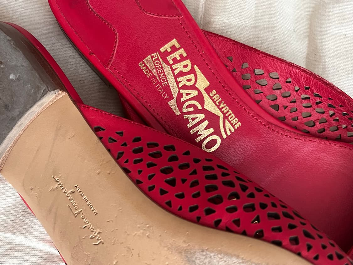 페레가모 플랫 뮬 상품이미지2