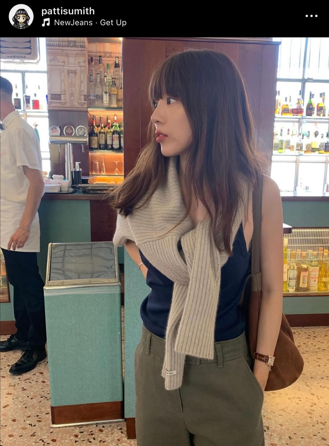 오버듀플레어 RACCOON VOLUME KNIT OAT GRAY 상품이미지7