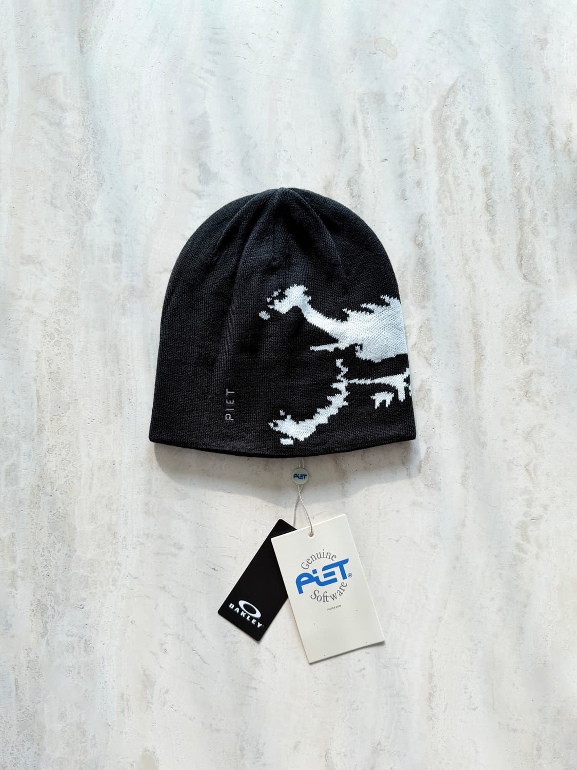 오클리x피에트 마스크 모드 스컬 더블 페이스 비니 상품이미지4