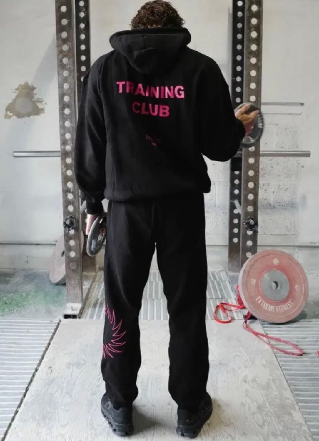 UVU 클럽 트레이닝 후드 팬츠 셋업 상품이미지1