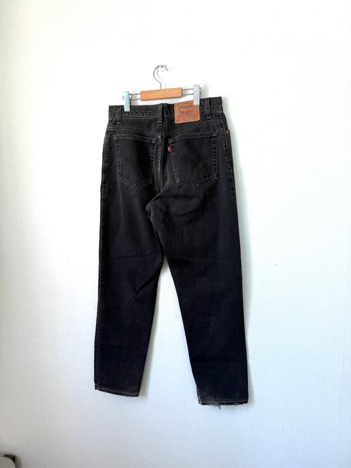00s made in usa levis 550 black  상품이미지5