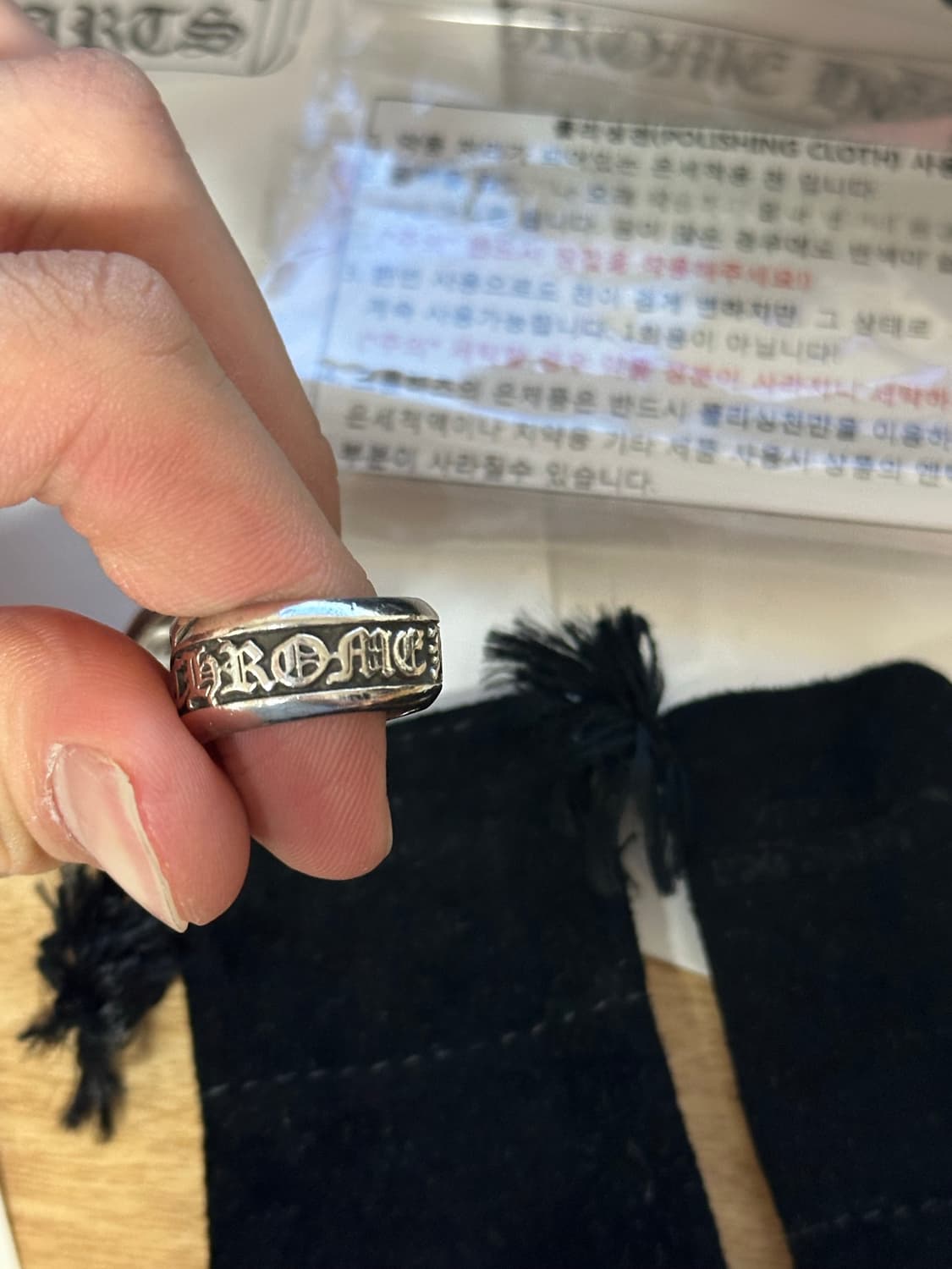 크롬하츠 스크롤라벨링 라지, 스몰 일괄 판매 상품이미지3