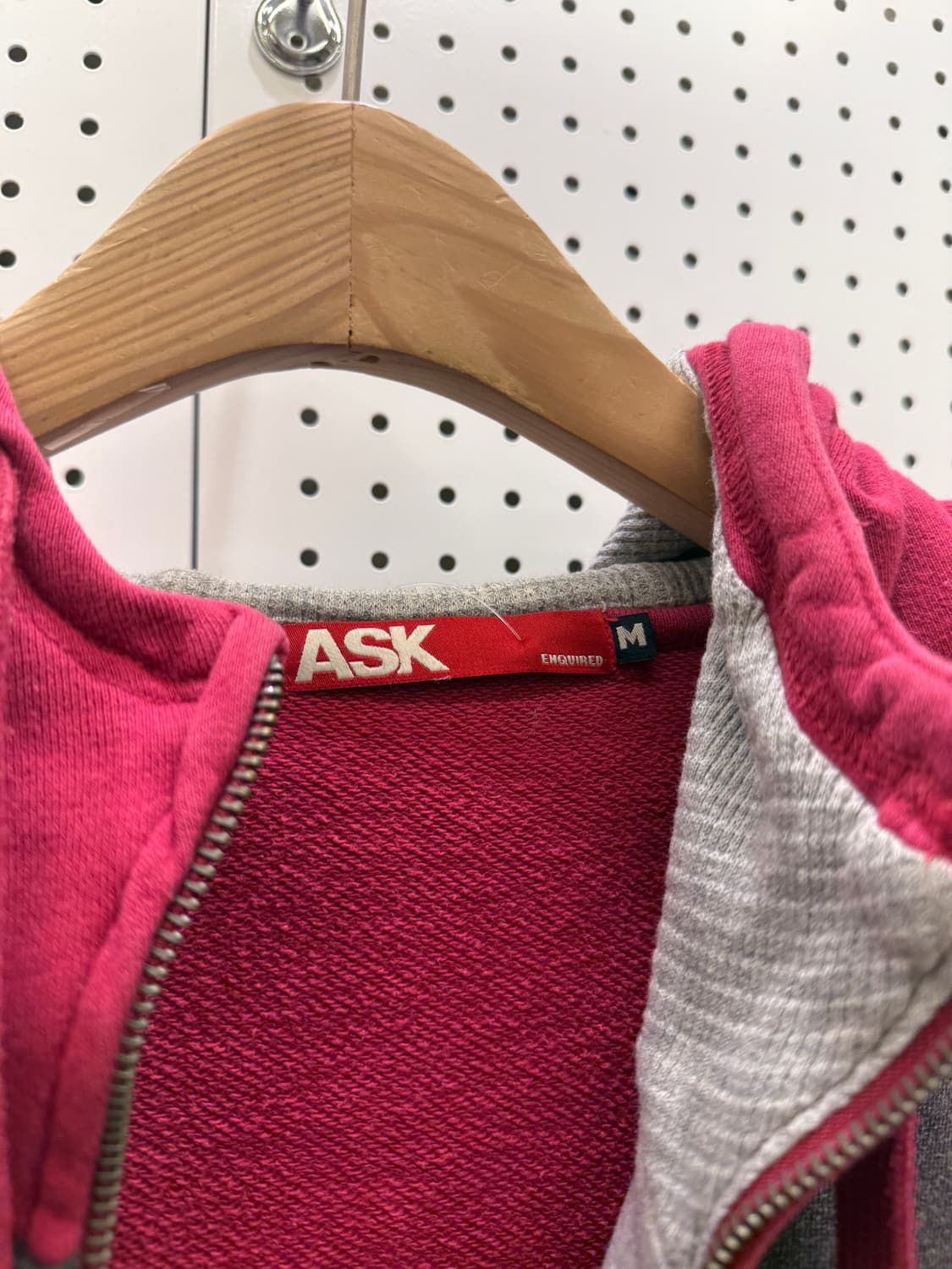 ASK Y2K 빈티지 디테일 후드 집업 U6 상품이미지5