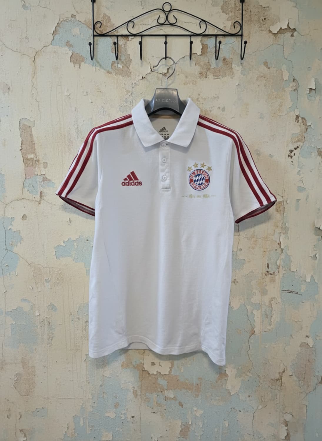 아디다스 바이에른 뮌헨 폴로 셔츠 S/M 상품이미지1