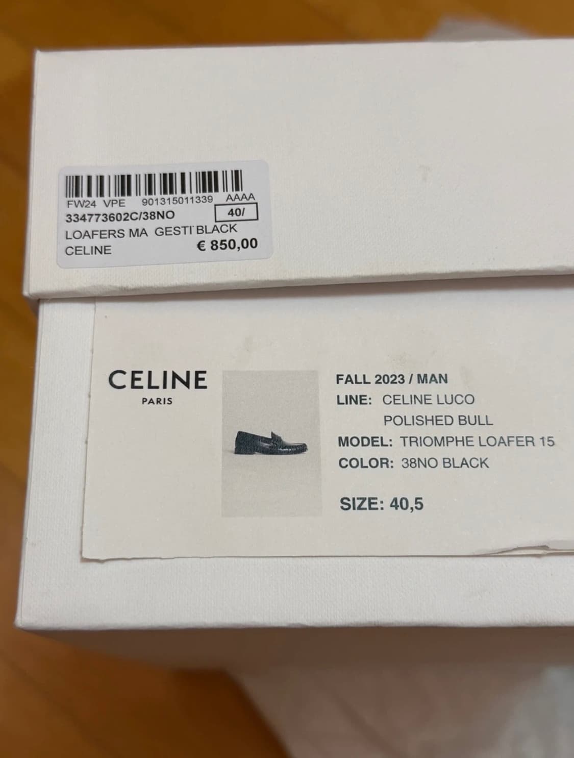 셀린느 루코 로퍼 40.5 (12/31까지만 판매) 상품이미지8