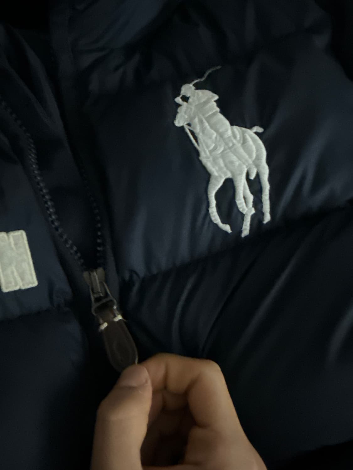 폴로 빅포니 브리튼 패딩 m 상품이미지4