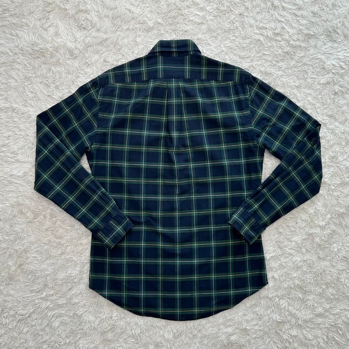 폴로 타탄체크 슬림핏 셔츠 (M) 상품이미지2