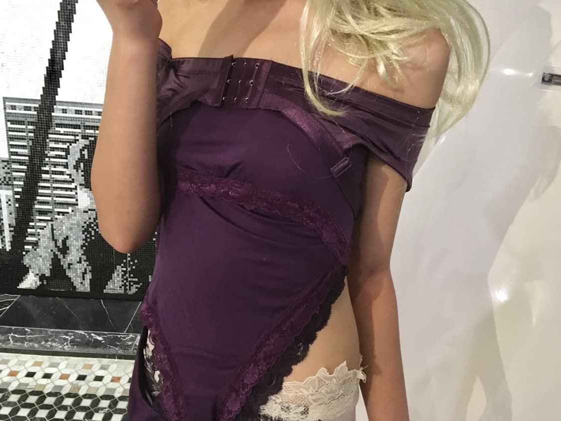 Purple race top 상품이미지1