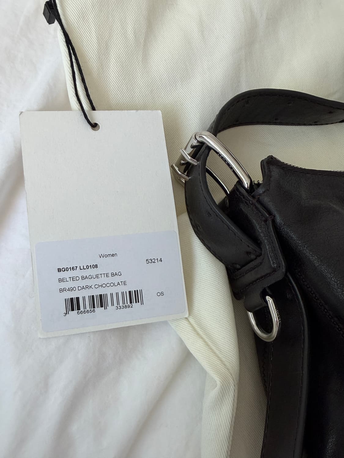 르메르 벨티드 바게트 호보백 (다크초콜렛) 상품이미지5