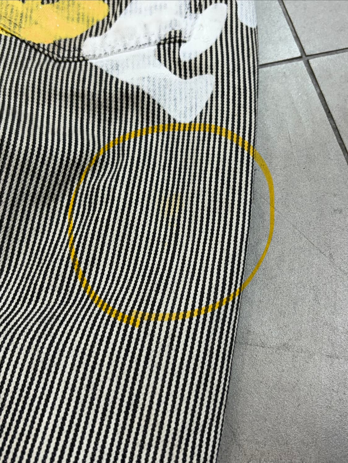 일본빈티지 peace 데님 팬츠 상품이미지9