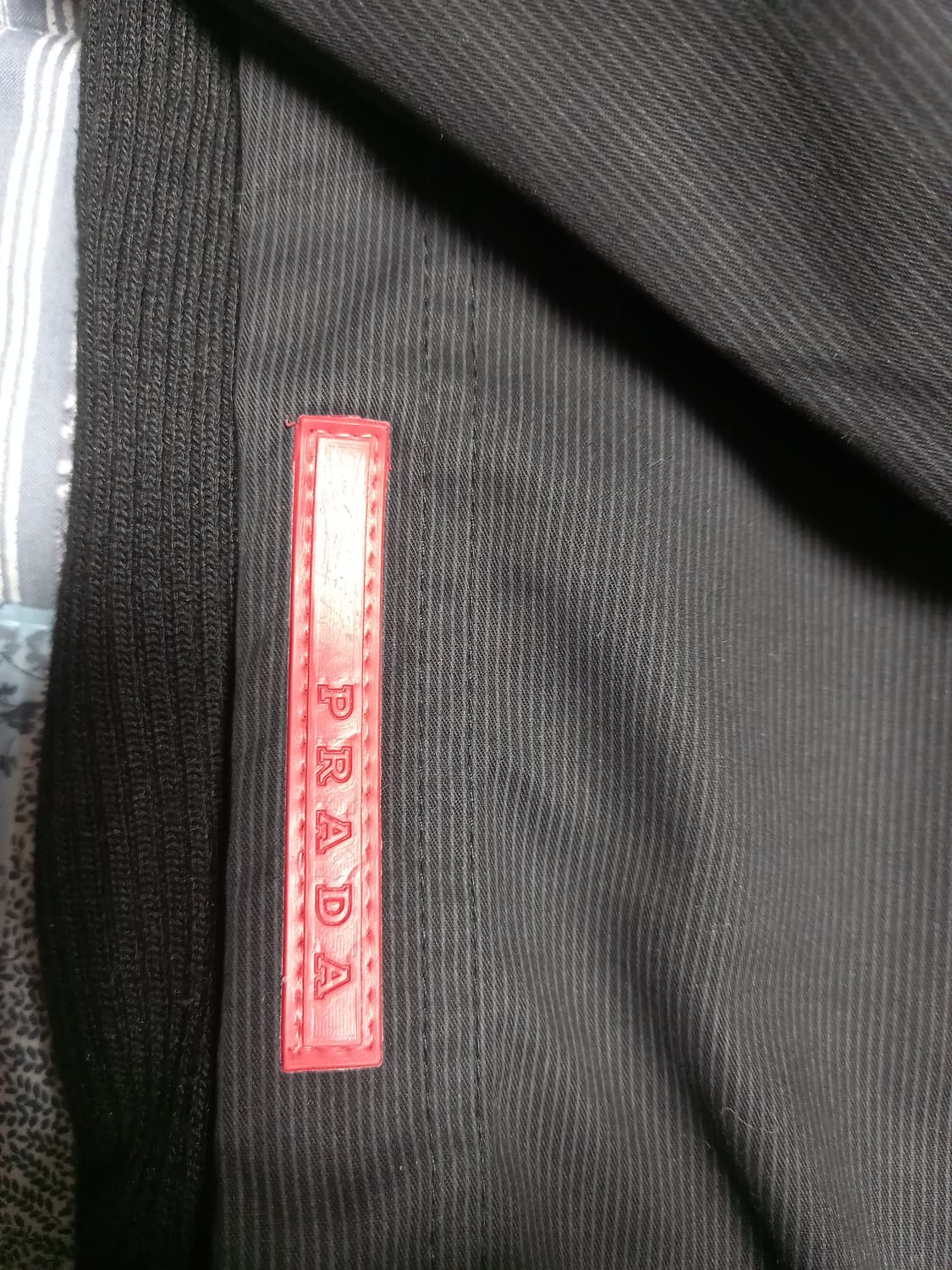 프라다 남성 블랙 자켓  50(105) 상품이미지2