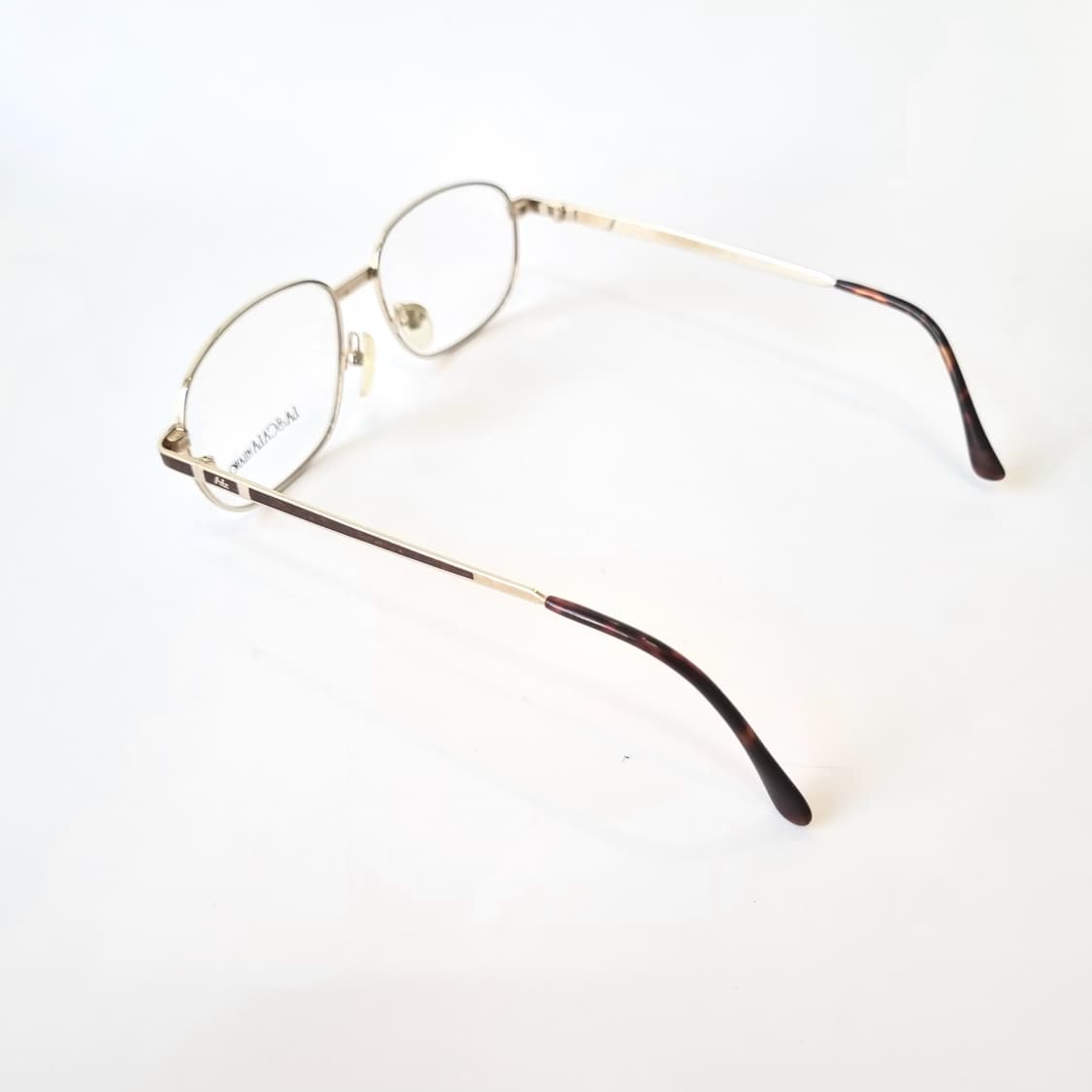 데드스탁  LA SCALA MILANO 안경테 골드  사각 메탈  103 상품이미지5