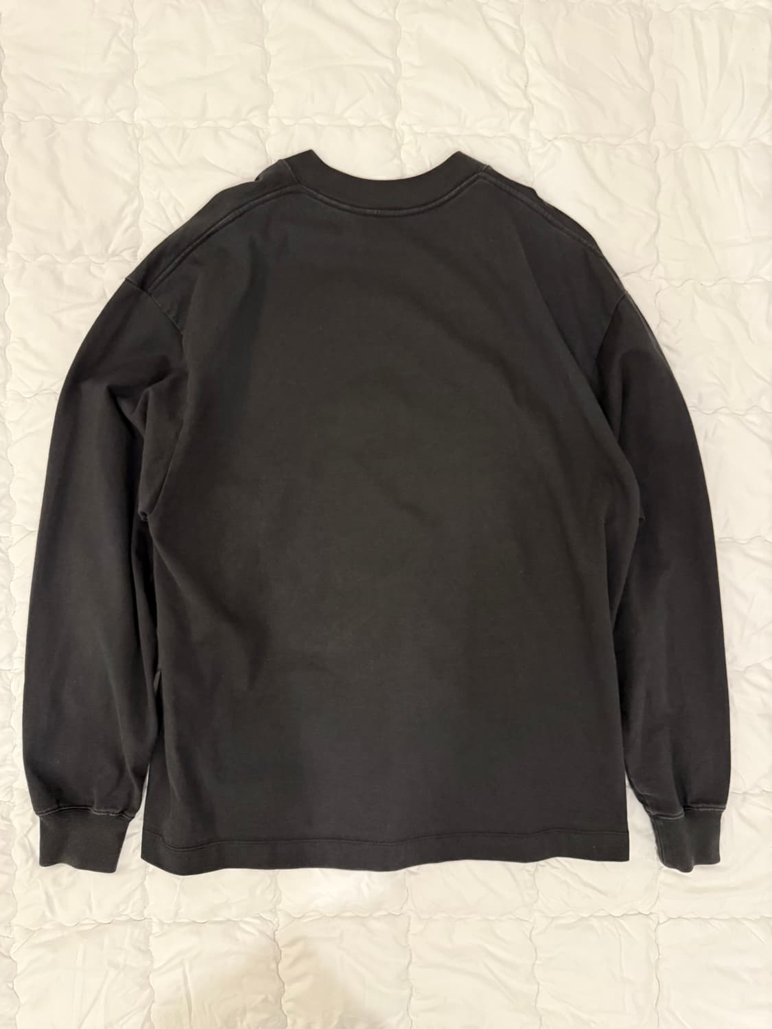 캡틴선샤인 수빈수피마 롱슬리브 티셔츠x3 화이트, 그레이, 블랙 상품이미지2