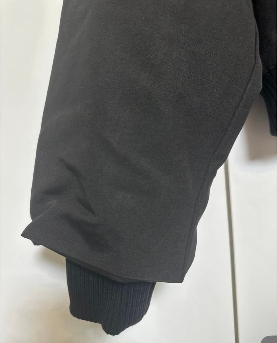 세터 블랙 경량봄버 자켓 상품이미지4