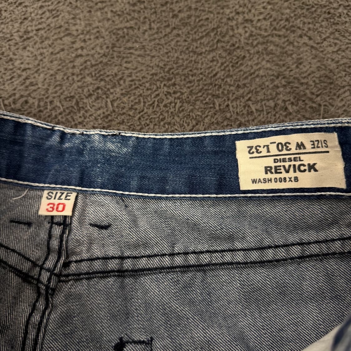 [ 정품/30 ] 디젤 워싱 데님 팬츠 상품이미지4